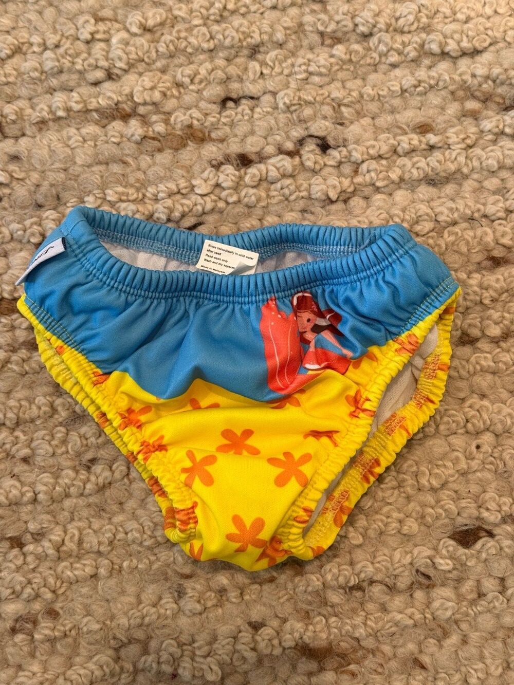 FINIS Baby Swim Diaper Mermaid Print Reusable Swim Pants XXL 24–30 Months